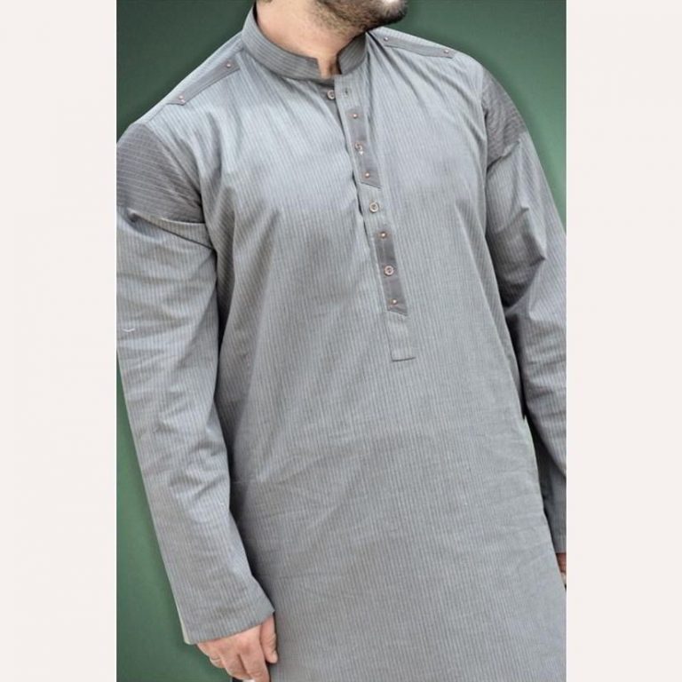 deep neck kurta mens