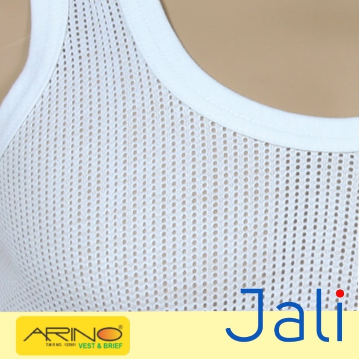 Arino Net/Jali Sendo Pure Cotton Summer Vest - House Of Calibre