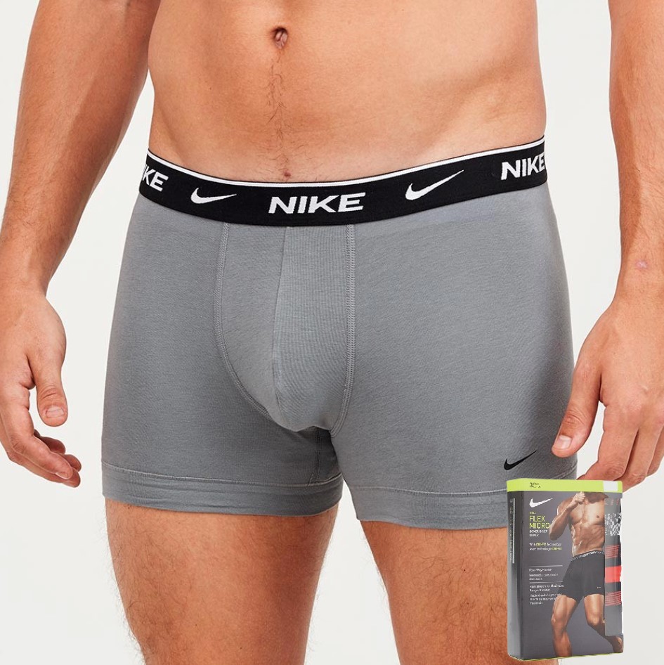 Nike Underwear TRUNK 3 PACK - Pants - white 